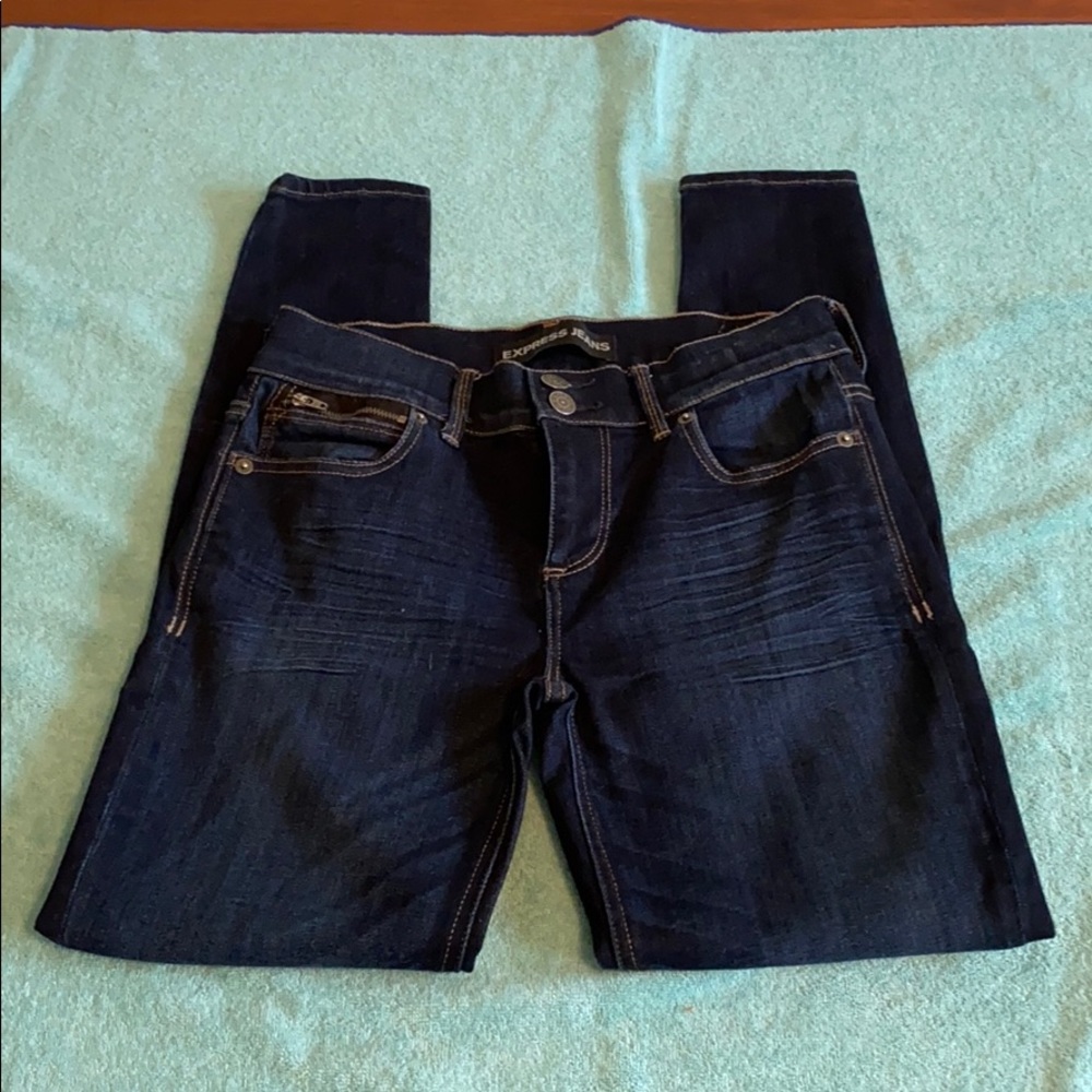 Express Dark Wash Jeans